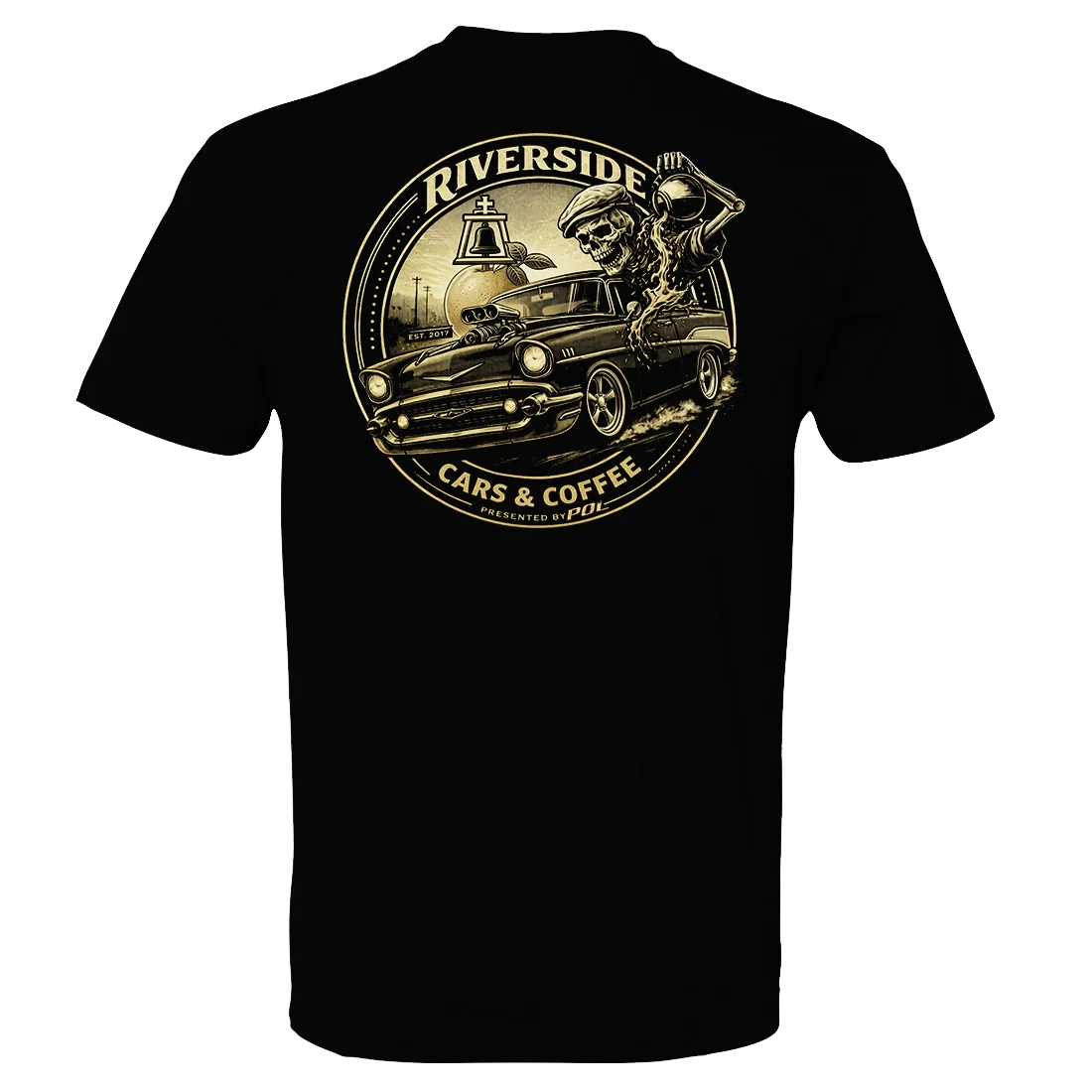 Performance Online Riverside Cars and Coffee T-Shirt