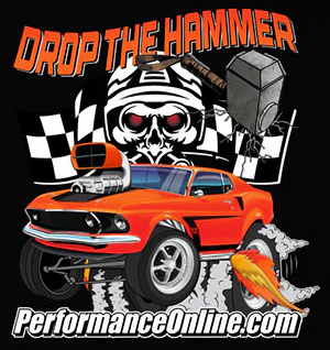 Performance Online Drop The Hammer Mustang T-shirt, Special Edition - Image 2