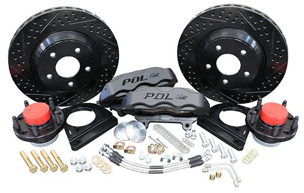 70-81 GM F Body, 73-77 A Body and 75-79 Nova 13" BLACKOUT Track 4, Disc Brake Conversion by Baer - Image 2