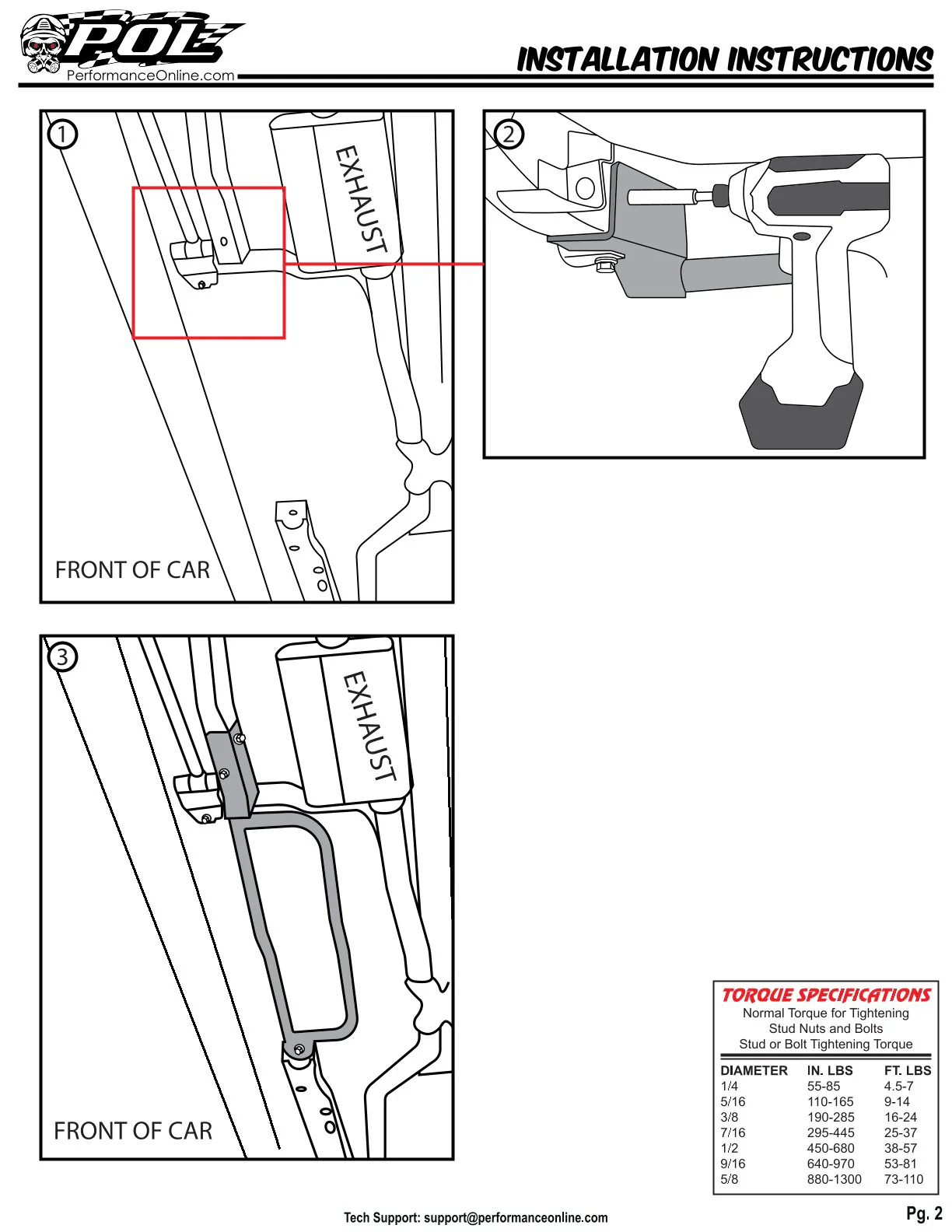 POL - Subframe Connectors, 1967-69 Chevy Camaro and Pontiac Firebird - Image 4