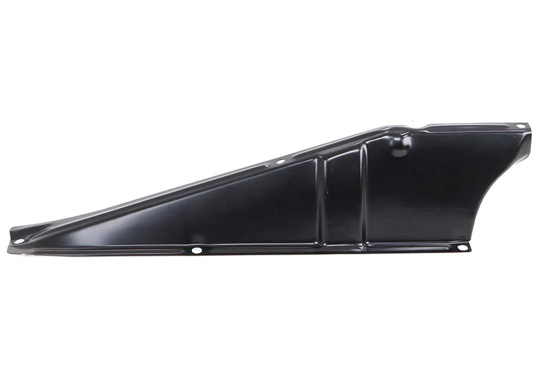 Radiator Core Support Upper Baffle, RH, Black EDP, 1960-66 Chevy & GMC Truck - Image 2
