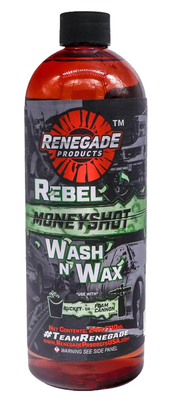 Renegade Rebel Money Shot Wash and Wax, 24oz - Image 3