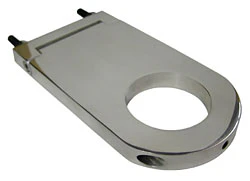 Steering Column Dash Mount, Billet Aluminum, Polished