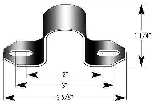 Sway Bar Frame Bushing Set, Poly Urethane - Image 2