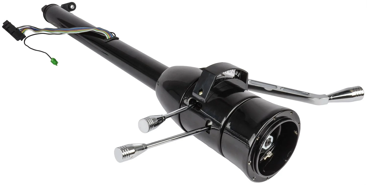 Tilt Steering Column, Black Powder Coated, Column Shift - Image 3