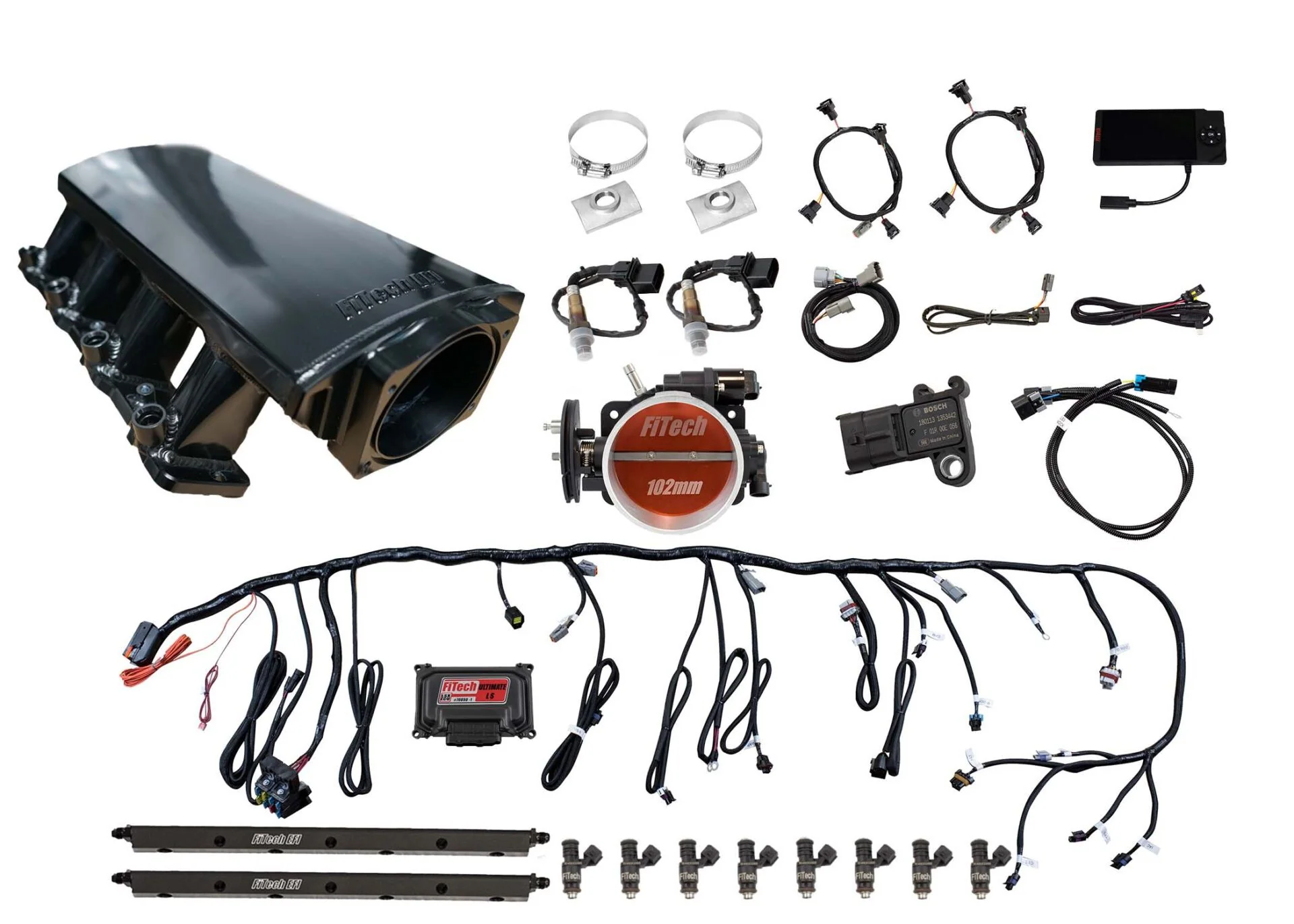 Ultimate LS 750 HP EFI System With Short LS3 Port Intake & Transmission Control
