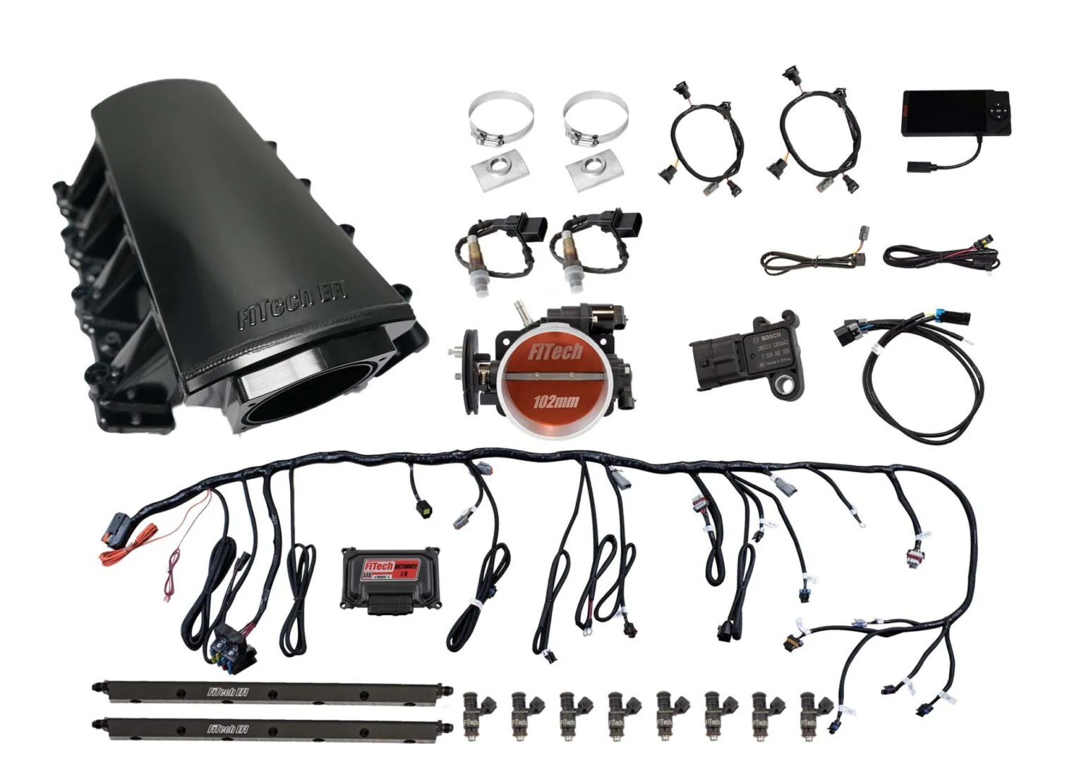 Ultimate LS 750 HP EFI System With Short LS7 Port Intake