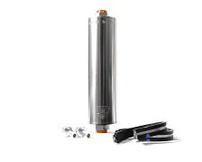 Vapor Trapper, 8 inch, Silver 3/8" Kit