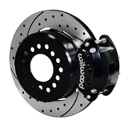 Big Ford New Style Wilwood - Rear Disc Brake Conversion with Parking Brake, Ford 9" w/ Big Torino Flange